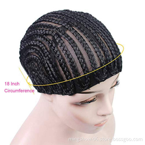 Fast delivery no MOQ spandex dome wig caps for making wigs